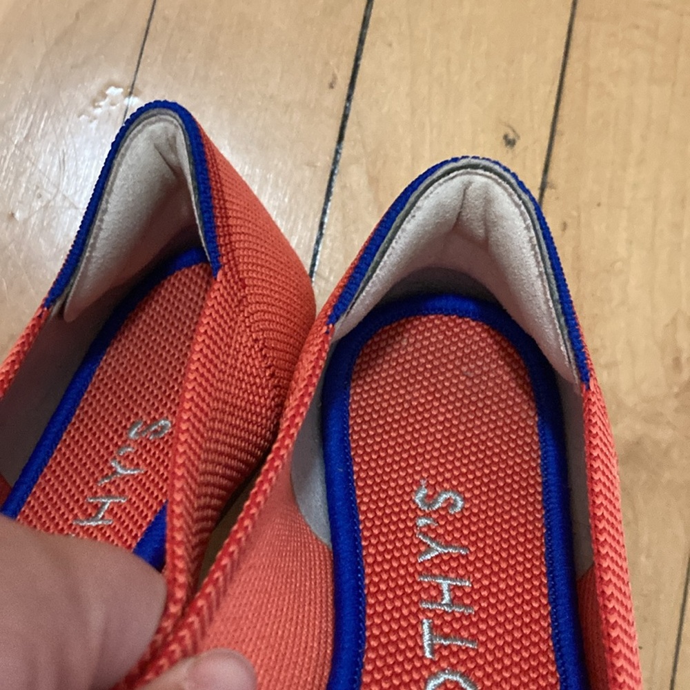 Stylish Coral Rothy's Women's Flats - Picture 3 of 8